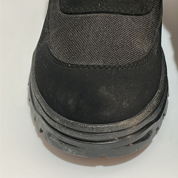 Attiba Black Tall Snow Boots Velcro Men’s 8 or Women’s 10 EU Size 43 Above Ankle - Picture 3 of 15